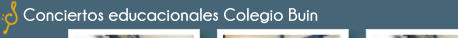 Conciertos educacionales Colegio Buin